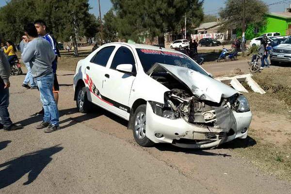 Cuatro heridos en dos accidentes seguidos protagonizados por motos