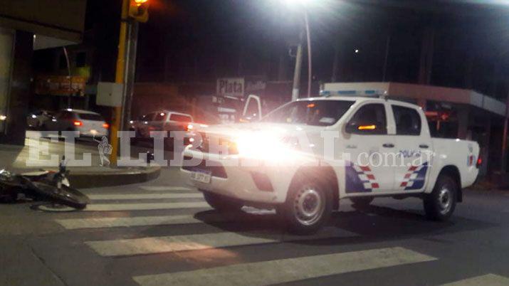 Se dirigiacutea a trabajar y resultoacute herida tras fuerte choque entre motos