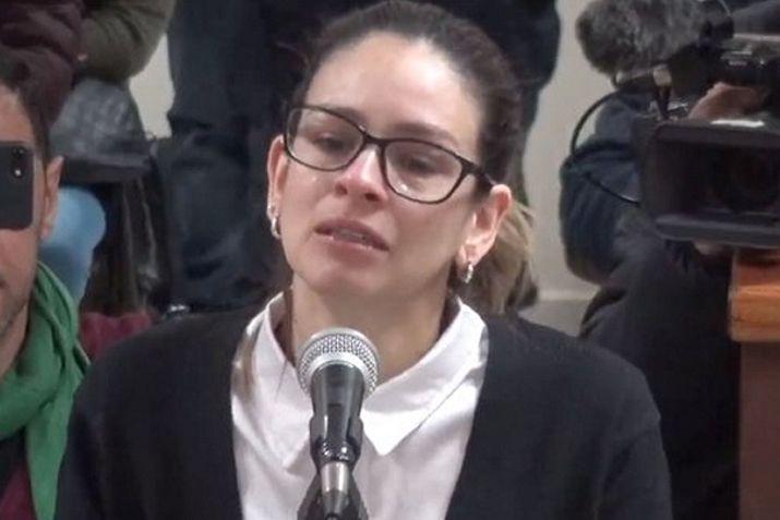 Hoy se inició el juicio contra la nica acusada su novia Julieta Silva