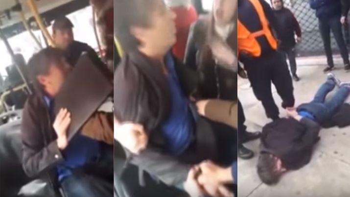 VIDEO  Trataron de linchar a un hombre que apoyoacute a una sentildeora