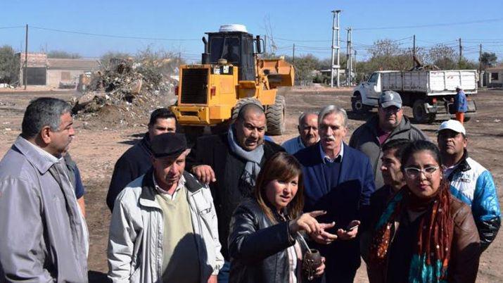 El municipio realizoacute un operativo de limpieza en el Mariano Moreno