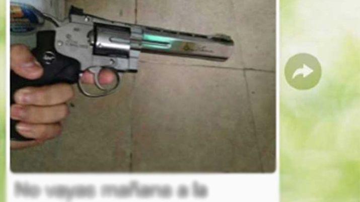 Envió el mensaje al grupo de Whatsapp