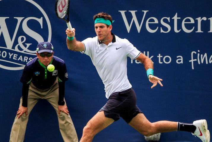 Juan Martín Del Potro est en cuartos de final del Masters 1000 de Cincinnati 