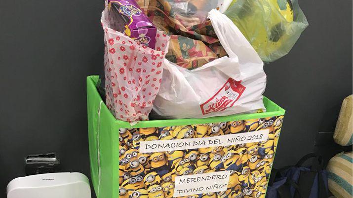 Diacutea del Nintildeo solidario en un merendero del barrio Bosco III