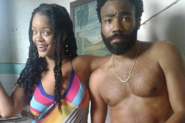 Rihanna filma en Cuba Isla Guayaba con Donald Glover