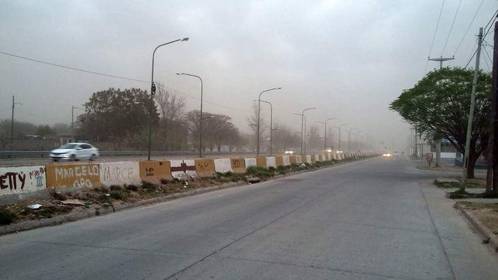 Vientos intensos en Santiago del Estero