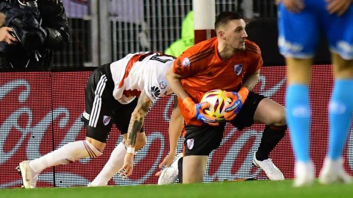 Franco Armani rompioacute un reacutecord del miacutetico Amadeo Carrizo