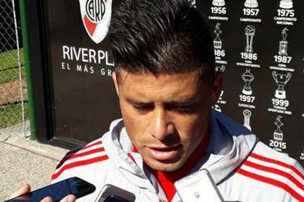 Moreira aclaroacute que estaacute coacutemodo en River Plate
