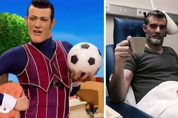 Tras una larga lucha contra el caacutencer murioacute el actor que personificaba a Robbie Rotten en Lazy Town