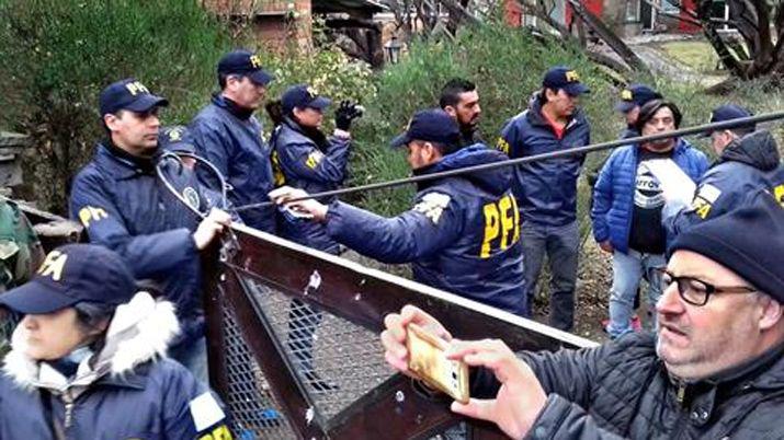 Allanan la casa de Cristina Kirchner en El Calafate