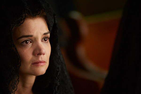 Katie Holmes se viste de nuevo como Jackie Kennedy 