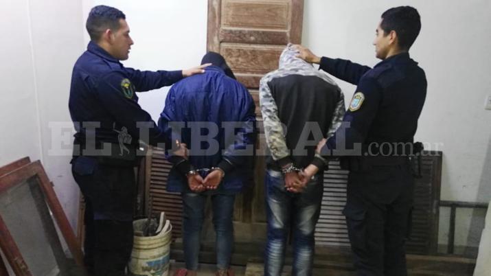 Los sospechosos quedaron a disposición de las autoridades judiciales de Las Termas