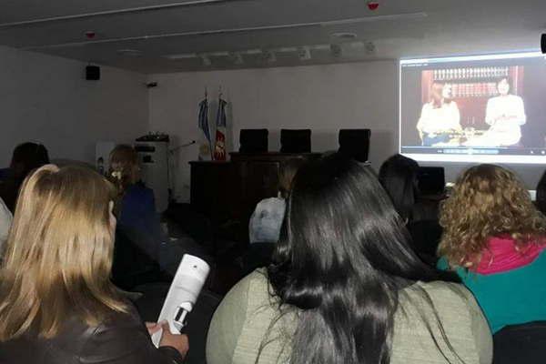 La OVFyM transmite lineamientos de  trabajo en la problemaacutetica de violencia