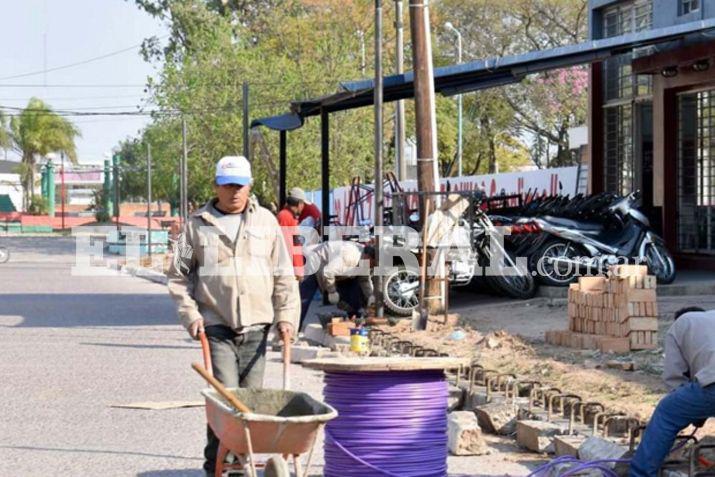 Los trabajos se encuentran comprendidos en el programa denominado Loreto una ciudad en continuo crecimiento
