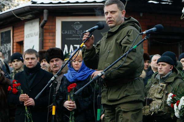 El liacuteder separatista del este de Ucrania murioacute en atentado 