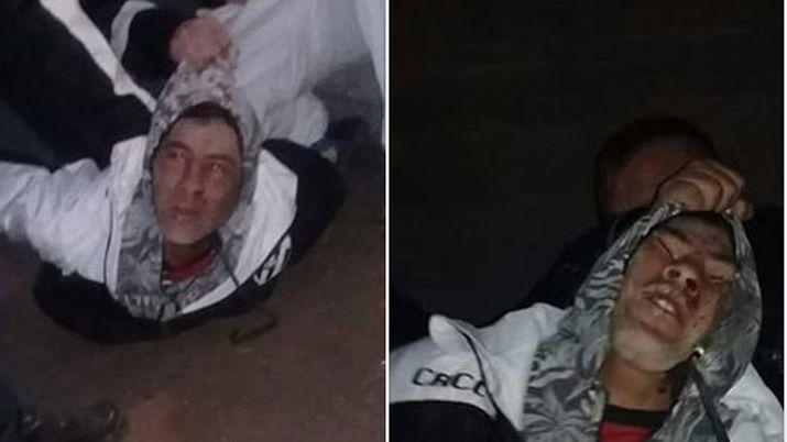 Vecinos atrapan a un conocido delincuente y le dan una paliza