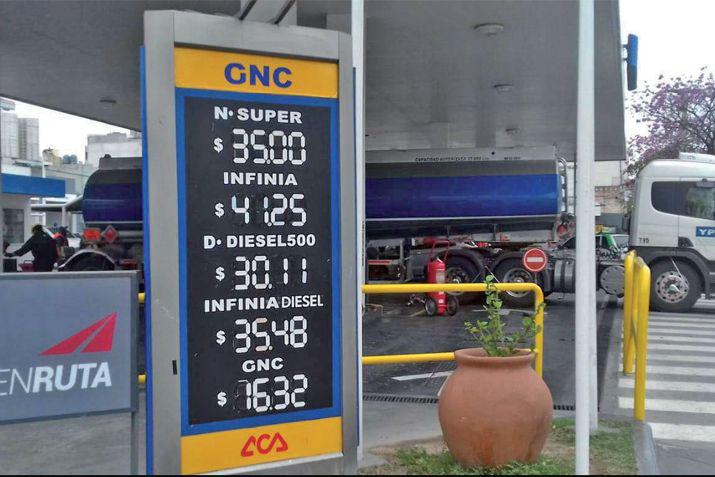 Coacutemo quedaron los precios de los combustibles y las brechas que existen entre un surtidor y otro