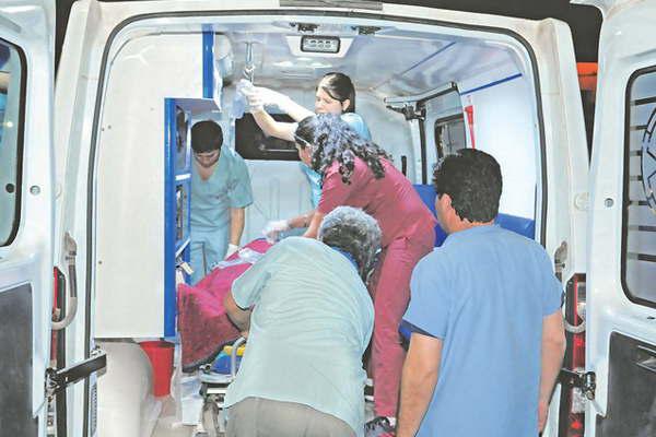 Apuntildealaron a un hombre en medio de un confuso incidente