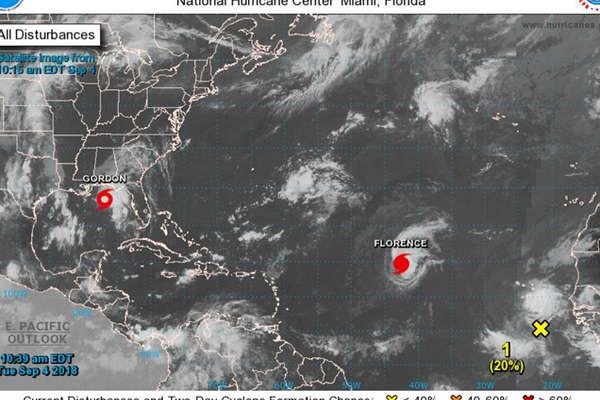 Gordon ya afecta a Florida y Florence tambieacuten es amenaza