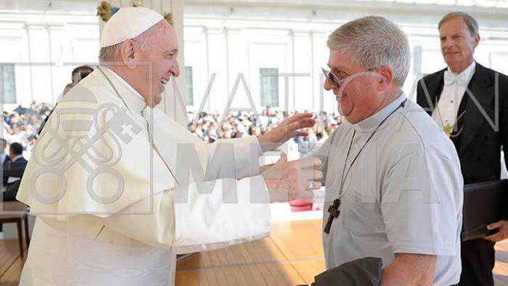 El Obispo auxiliar de Santiago del Estero almorzoacute con Francisco