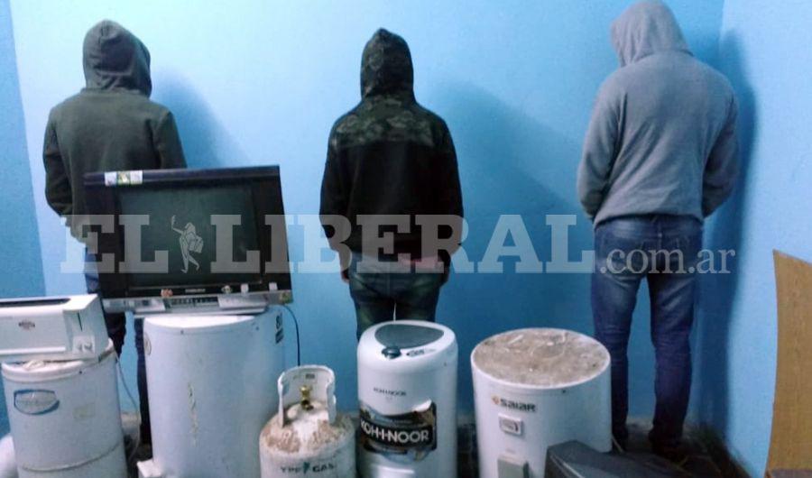 Campo Gallo- se recuperaron varios elementos robados