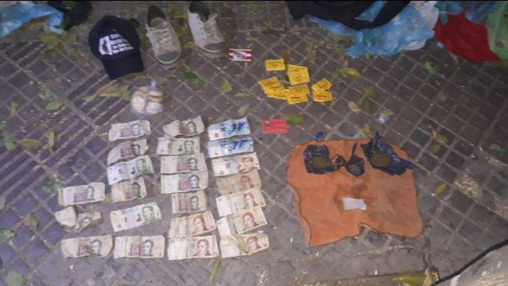 Detuvieron a un joven con marihuana oculta en una mochila