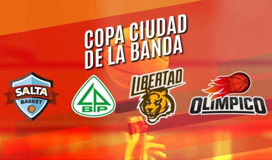 Oliacutempico Salta Basket Barrio Parque y Libertad de Sunchales en el cuadrangular Ciudad de La Banda