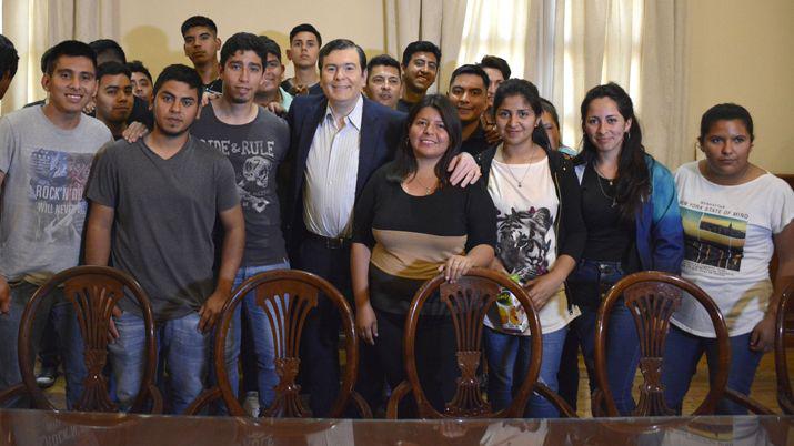 Una nueva visita a Casa de Gobierno por parte de alumnos