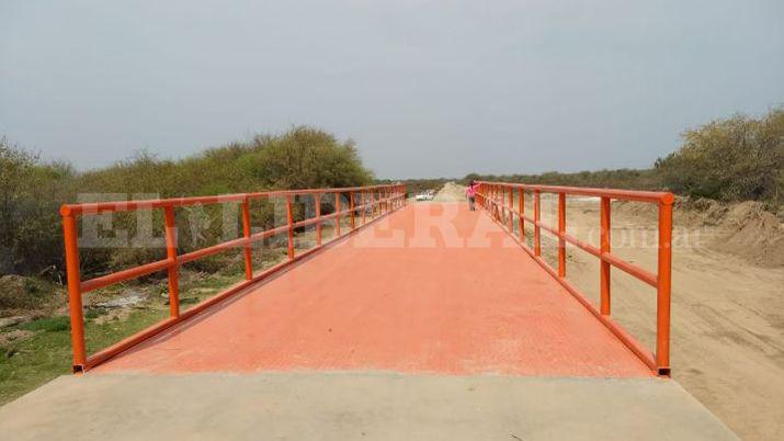 Villa Salavina- construyen un puente que ayudaraacute en eacutepoca de inundaciones