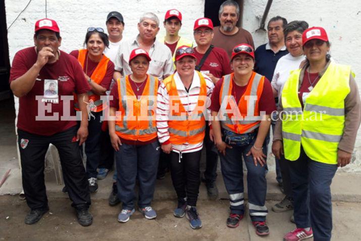 El grupo peregrino Virgen Desatanudos se encuentra por arribar a la localidad de Garza