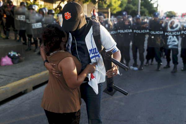 Marcha por presos poliacuteticos en Nicaragua