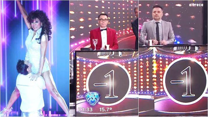 Anamaacute Ferreira debutoacute en el Bailando y dos jurados le pusieron -1