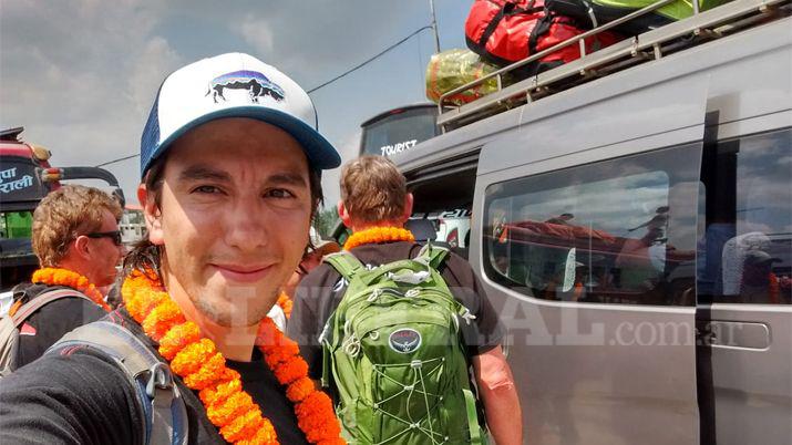 El friense Yemil Sarmiento ya se encuentra en Katmand�