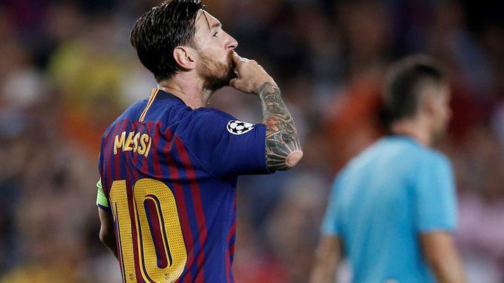 VIDEO Con un Messi imparable Barcelona goleoacute al PSV
