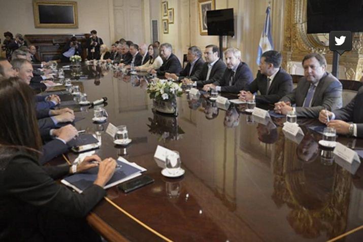 La semana pasada el presidente mantuvo una reunión con los gobernadores