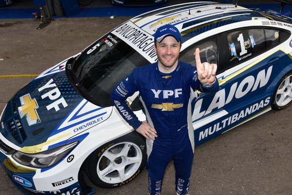 Agustiacuten Canapino defiende el liderazgo 