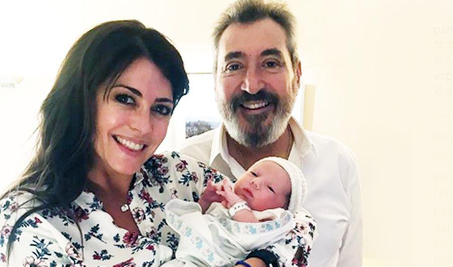 Pamela David es abuelastra y se mostroacute muy feliz