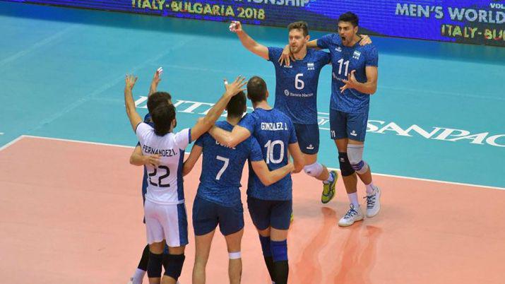 Argentina hizo historia en voacuteley vencioacute al campeoacuten del mundo