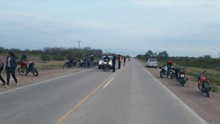 La Policía desplegó un importante operativo de seguridad Vial