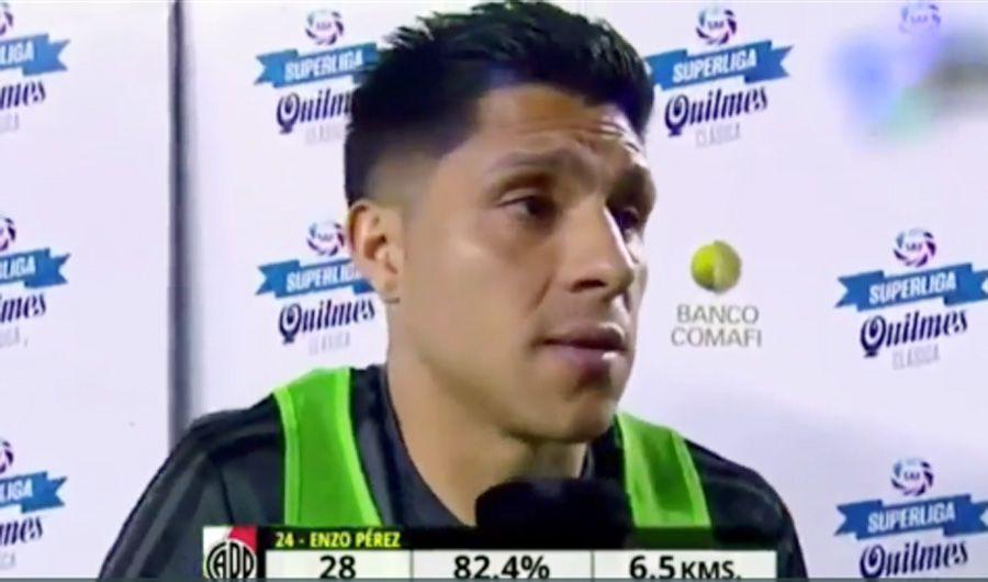 VIDEO  Enzo Peacuterez y su alborotadora frase