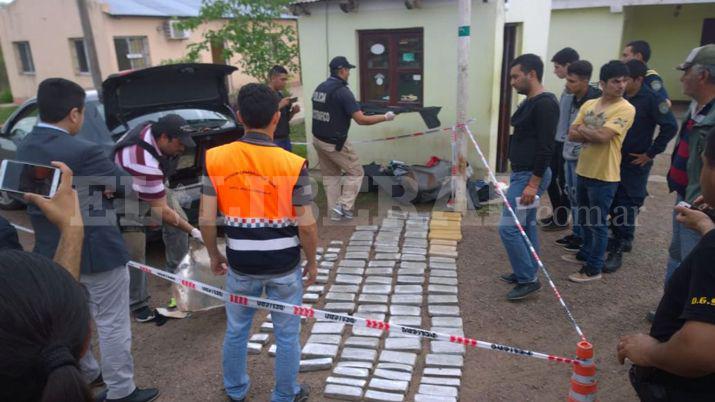 Imaacutegenes exclusivas del operativo antidrogas en Lote 2