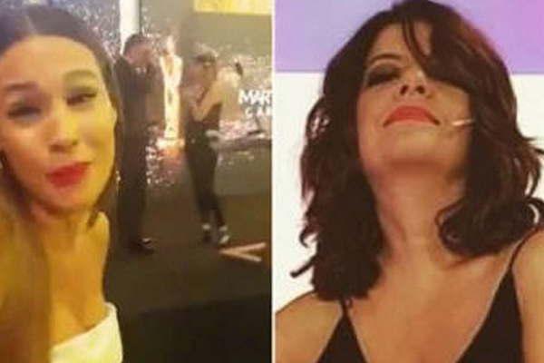 Andrea Taboada tratoacute de mal educada a Pampita Ardohain 