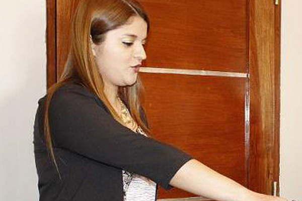 Prestoacute juramento funcionaria judicial  de Monte Quemado