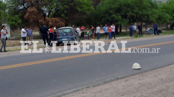 La policía realizó un amplio operativo a raíz del trgico accidente