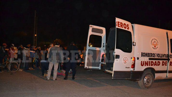 Motociclista sufrioacute traumatismo de craacuteneo tras chocar un acoplado en Antildeatuya