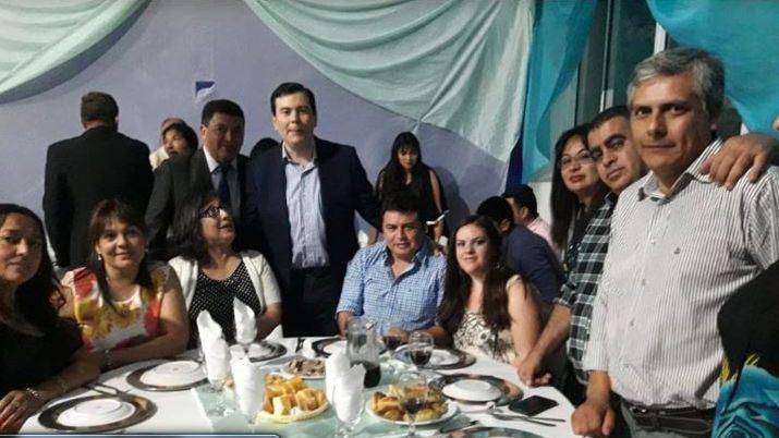 El gobernador participó de la cena anual de los docentes de la ruralidad