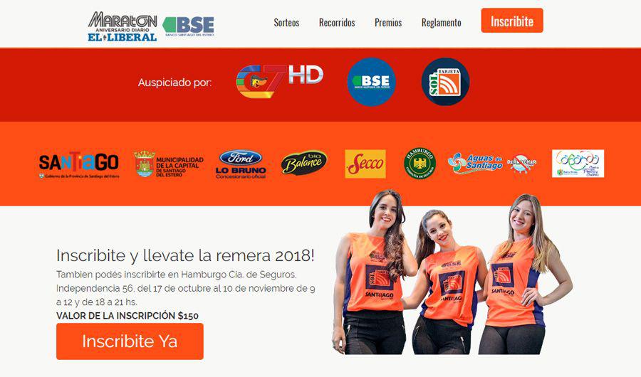 El Maratoacuten pone primera  Inscribite online aquiacute