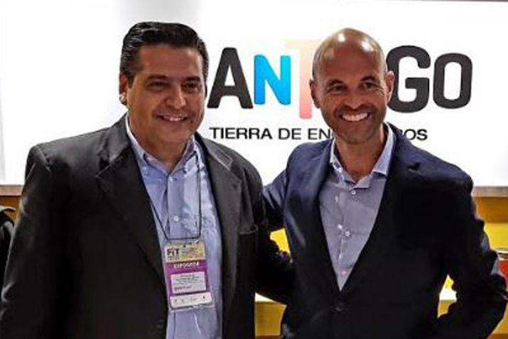 Dietrich visitó el stand de Santiago del Estero en la Feria Internacional de Turismo