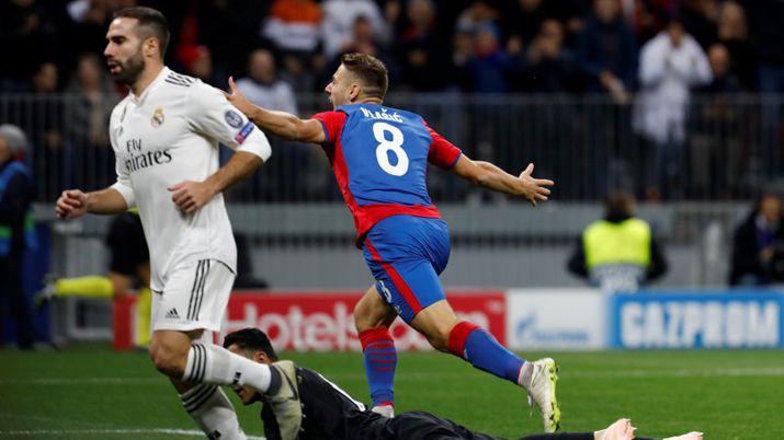 SEGUIacute EN VIVO  Real Madrid cae ante el CSKA Moscuacute