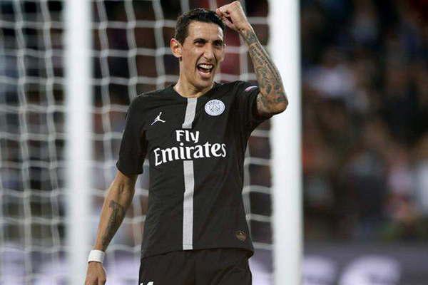 Di Mariacutea dijo presente en el coacutemodo triunfo del PSG 